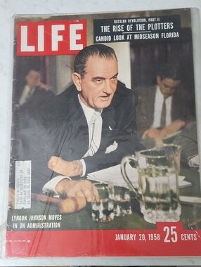 Magazine - January 20, 1958 Vintage Cover (Red)